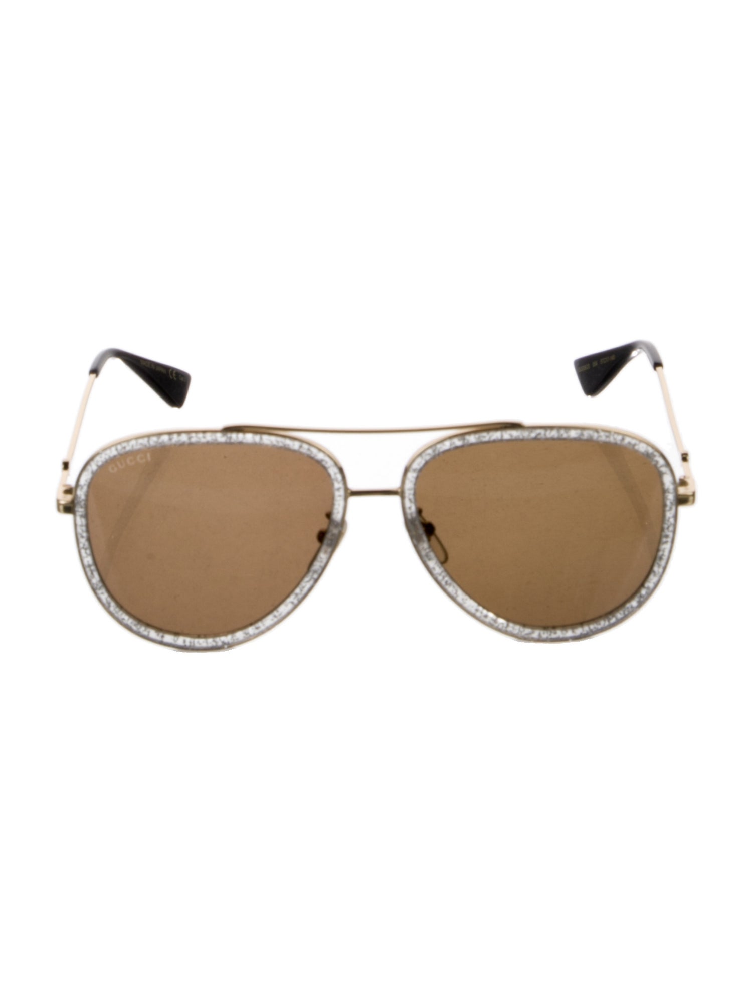 Gucci Aviator Mirrored Sunglasses